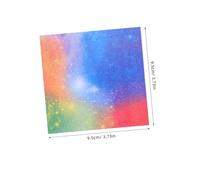 Gogogmee 400 Sheets Colorful Origami Craft Paper Handmade Folding Paper for DIY Arts and Crafts with Crease Retention Suitable for Beginners and Scrapbooking Projects