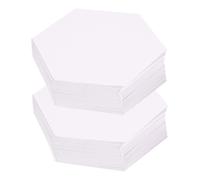 Gogogmee 400pcs Hexagon Paper Piecing Templates Precut Quilting Paper for Precise Fabric Cutting DIY Patchwork Sewing Crafts Accessories for Beginners and Professionals