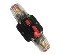 Gogogmee 40a Car Audio Circuit Breaker Reset Fuse Holder Auto Car Protection Inverter for Stereo System