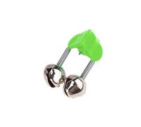 Gogogmee 40Pcs Fishing Rod Alarm Bells Dual Alert Clip Style for Night Fishing Secure Rod Clamp with Twin Bells Durable Fishing Accessories