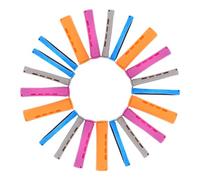 Gogogmee 40pcs Heatless Plastic Hair Curlers Flexible Perm Rods for Women Self-grip Bangs and Long Short Hair Rollers Lightweight Styling Tools for Natural Waves and Party Looks