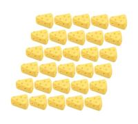 Gogogmee 40pcs Mini Fake Cheesecake Decorations Realistic Plastic Dessert Models with Fine Detail Party Favors and Home Decor Lifelike Artificial Cake Display for Photo Props and Event