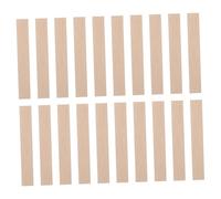 Gogogmee 40pcs Mini Self-adhesive Oak Wood Floorboards for Dollhouse Realistic Peel Stick Flooring Tiles Miniature House Accessories for DIY Crafts and Furniture Replacement