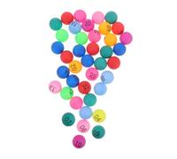 Gogogmee 40pcs Multi Color Numbered Bingo Prize Balls for Party Raffle Games Plastic Lottery Balls for Birthday Bar Carnival Fun and Event Organization