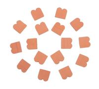 Gogogmee 40pcs Scale Miniature Model Wall Bricks for Dollhouse DIY Crafts Clay Small Building Blocks with Decorative Wave Design Brown Mini Garden Accessories for Creative Educational Use