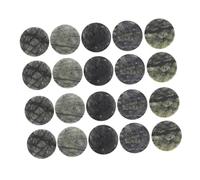Gogogmee 40pcs Skipping Rocks Natural River Flat Stones for Outdoor Water Fun Lightweight Portable Water Skipping Stones for Pools Rivers Oceans Skillbuilding for Parties and Group Play