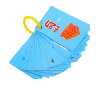 Gogogmee 45Pcs Thai Language Flash Cards for Years Double-sided Educational Learning Cards with Pictures Bright Colors Early Speech Therapy Materials