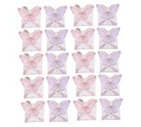 Gogogmee 48pcs Butterfly Wedding Candy Boxes Paper Favor Treat Containers with Secure Closure for Birthday Parties Valentine S Day and Holiday