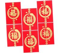 Gogogmee 48PCS Chinese Lunar Year Red Envelopes with Snake Zodiac Design Thick Paper Lucky Money Pockets for Spring Festival Weddings Birthdays Cash Giving Festive Red Packet