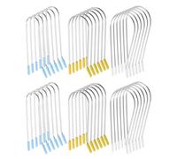 Gogogmee 48pcs Hot Curler Clips Replacement Clips for Electric Roller Hair Curling Accessories U Shape Design for Easy Styling