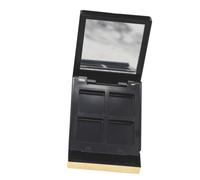 Gogogmee 4grids Four Eyeshadow Palette Empty Mini Makeup Palette Mirror Flip Cover for Travel Eyeshadow Powder Storage Case