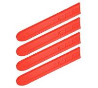Gogogmee 4pcs 18-inch Chainsaw Bar Cover Plastic Scabbard Protector Set Compatible with Universal Chainsaw Bar Guard for Outdoor Cutting Safety