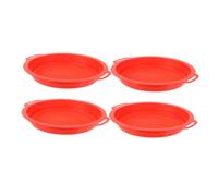 Gogogmee 4Pcs Beach Strainer Heavy Duty Sand Sifter for Treasure Hunting Portable Plastic Beach for Fun Gardening Tool for Boys
