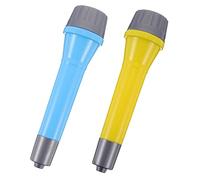 Gogogmee 4pcs Boy Girl Microphone Lightweight Speech Practice Toys for Parties Yellow Blue for Role Play and Creative Fun Boy Girl