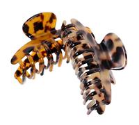 Gogogmee 4pcs Fashionable Leopard Hair Claw Clips Large Hair Clamp Non-slip Jaw Clips for Women Star Accessories
