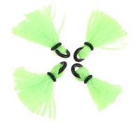 Gogogmee 4pcs Fly Fishing Strike Indicators Kit High Visibility Carp Fishing Float Bobbers Portable Freshwater Saltwater Bobber Accessories Trout