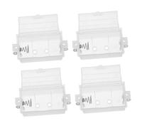 Gogogmee 4pcs Gas Stove Battery Box for Outdoor Camping and Locations without Electrical Access, Plastic Material Convenient Power Supply and Safety Assurance, Suitable for Gas Stove