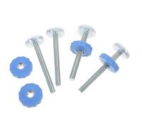 Gogogmee 4pcs Gate Screws Replacement Kit for Pressure Mounted Safety Gates No-Drill Installation Strong Secure Fit for Stair Window Guards Pet Barriers