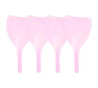 Gogogmee 4pcs Hairdressing Shield for Barber Salon Practical Hair Coloring Face Suitable for Daily Use Random Colors Random Color