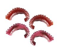 Gogogmee 4pcs High Simulation Octopus Tentacles Fake Sea Food Models Smooth Surface Artificial Seafood Props for Sushi Shop Decor Photo Table Display