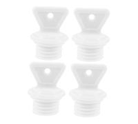 Gogogmee 4Pcs Hot Water Bottle Rubber Sealing Plug Lid 21Mm Inner Diameter Leakproof Stopper Replacement Accessories for Hot Water Sack Safety Cap