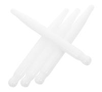 Gogogmee 4pcs Jade Gua Sha Massage Stick for Deep Tissue Facial Scraping Polished Smooth Massage Rods for Contouring Trigger Point Therapy Portable Self-Care Tool