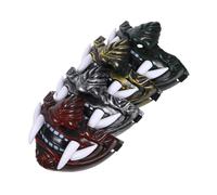 Gogogmee 4pcs Japanese Style Ghost Tush Masks for Party and Stage Performing Unisex Traditional Cultural Cosplay with Bright Colors for Masquerades Carnivals Music Festivals Dance Shows