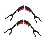 Gogogmee 4pcs Long Litter Picker Grabber Tool Lightweight Ergonomic Trash Pickup Stick for Outdoor Cleaning Reach Precise Grabbing for Seniors Community Use