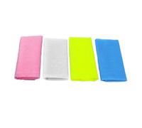 Gogogmee 4pcs Long Nylon Back Scrubber Bath Towels for Men Women Deep Cleansing Exfoliating Shower Cloths Dead Skin Remover Mixed Color Cleaning Tools