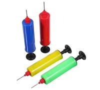 Gogogmee 4PCS Mini Portable Hand Pump for Sports Balls - Football, Basketball, Volleyball Air Inflator Set with Needle - Compact Ball Pump for Soccer Practice and Outdoor Training Equipment