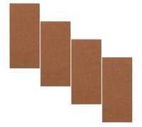 Gogogmee 4Pcs Mini Storyboard Notebook Set with 4-Panel Layout, Kraft Cover Sketch Journal for Directors and Animators, 39-Page Blank Comic and Drawing Notepad for Creative Storytelling and