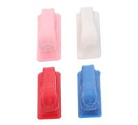 Gogogmee 4pcs Miniature Doll House Stapler in Pink White Blue Red Realistic Tiny Office Supplies for Crafts Study Accessories for Dollhouse Decoration and Miniature Stationery