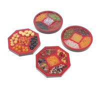 Gogogmee 4pcs Miniature Grain Food Display Props Realistic Rice Kitchen Decor Vibrant Artificial Food for Dollhouse Craft Market Scene Table Decoration
