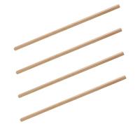 Gogogmee 4pcs Natural Bamboo Mahjong Pushers Portable Wooden Tile Movers for Chinese Mahjong and Domino Games Mini Taiwanese Board Game Tools for Travel and Home