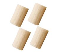 Gogogmee 4pcs Natural Loofah Bath Body Brush Exfoliating Shower Scrubber for Men Women Full Body Massage and Deep Clean