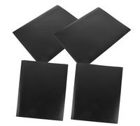 Gogogmee 4Pcs Plastic File Folder Lightweight Document Organizers with Dual Pockets for Office School Home Use Reusable Files Organizer for Paperwork Storage and Project Documents