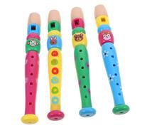 Gogogmee 4pcs Plastic Flute Lightweight Educational Musical Instruments for Safe and Fun for Music Lessons Home and School Use Encourages Coordination and Musical Growth