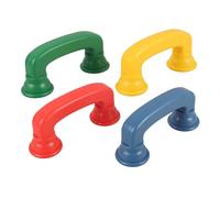 Gogogmee 4Pcs Plastic Whisper Phone for Educational Reading Phone with Rounded Edges Decor for Concentration and Language Skill Development