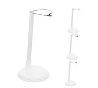 Gogogmee 4Pcs Portable Doll White Bear Support Rack for Home Storage Display for Stuffed Bears and Fashion Dolls Lightweight Space Saving