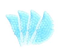 Gogogmee 4Pcs Reusable Ice Packs Round Hot Compress Gel Bags for Injuries Portable Cold Therapy for Athletes Lightweight Ice Bags for Sports Relief Convenient for Camping and Everyday Use