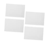 Gogogmee 4pcs Scale European Style Miniature Roof Tiles for Dollhouse Roofing DIY Classical White Tiles for Model Building and Low Maintenance Accessories for Diorama and Sand Table Scenery