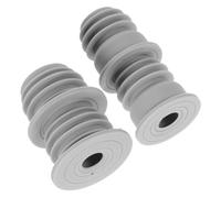 Gogogmee 4pcs Silicone Drain Seal Plug Odor Flexible Sewer Seal for Kitchen Sink and Bathroom Washer Cut to Fit Drain Pipe Stopper Leak Protection for Laundry and Household Pipes
