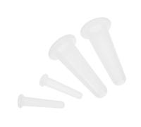 Gogogmee 4pcs Silicone Facial Cupping Set for Anti-Aging Skin Care Strong Suction Vacuum Massage Cups for Face and Body Safe Material Compact Travel-Friendly Beauty Tool