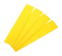 Gogogmee 4Pcs Tennis Court Markers Tpe Sports Training Markers for Soccer Basketball Football Agility Drills Flat Line Signs for Gym Class Playground Use