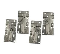 Gogogmee 4pcs Tip Out Tray Hinges for Kitchen Sink Base Cabinets High Grade Spring Hinges Soft Close Hidden Cabinet Door Hardware for Tipping and Vanity Storage