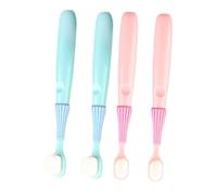 Gogogmee 4pcs Toothbrush with Extra Soft Bristles Training Manual Toothbrushes for Ages Unique Umbrella Shape for Easy Cleaning and Mouth Fit Preschool Oral Care for Boys