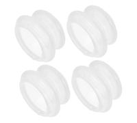 Gogogmee 4pcs Transparent Silicone Facial Cupping Vacuum Massage Cups for Face and Body Gentle Suction Therapy Device for Skin Refresh Visible Skin Improvement Easy to Clean and Reuse