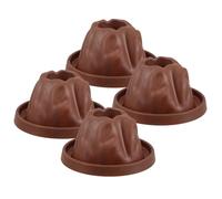 Gogogmee 4pcs Volcano Eruption Model Kit Realistic Dinosaur Landscape Decoration for Boys and Girls DIY Science Experiment Toy Erupting Lava Effect