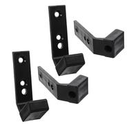 Gogogmee 4PCS Wall Mounted Barbell Rack PA/PP Material Barbell Hanger and Dumbbell Holder for Home Gym Storage and Organizing Heavy Duty 40x55x100cm