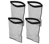 Gogogmee 4pcs Washable Polyester Lint Trap for Dryer Vent Dust Collector Filter Bag Drawstring Lint Catcher for Outdoor Drying Machine Exhaust